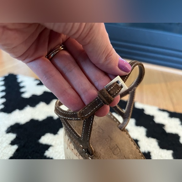 Prada Strappy Wedge Heels - Picture 3 of 10